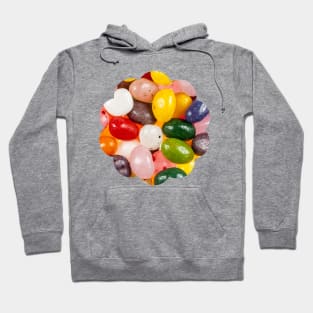 Cool colorful sweet Easter Jelly Beans Candy Hoodie